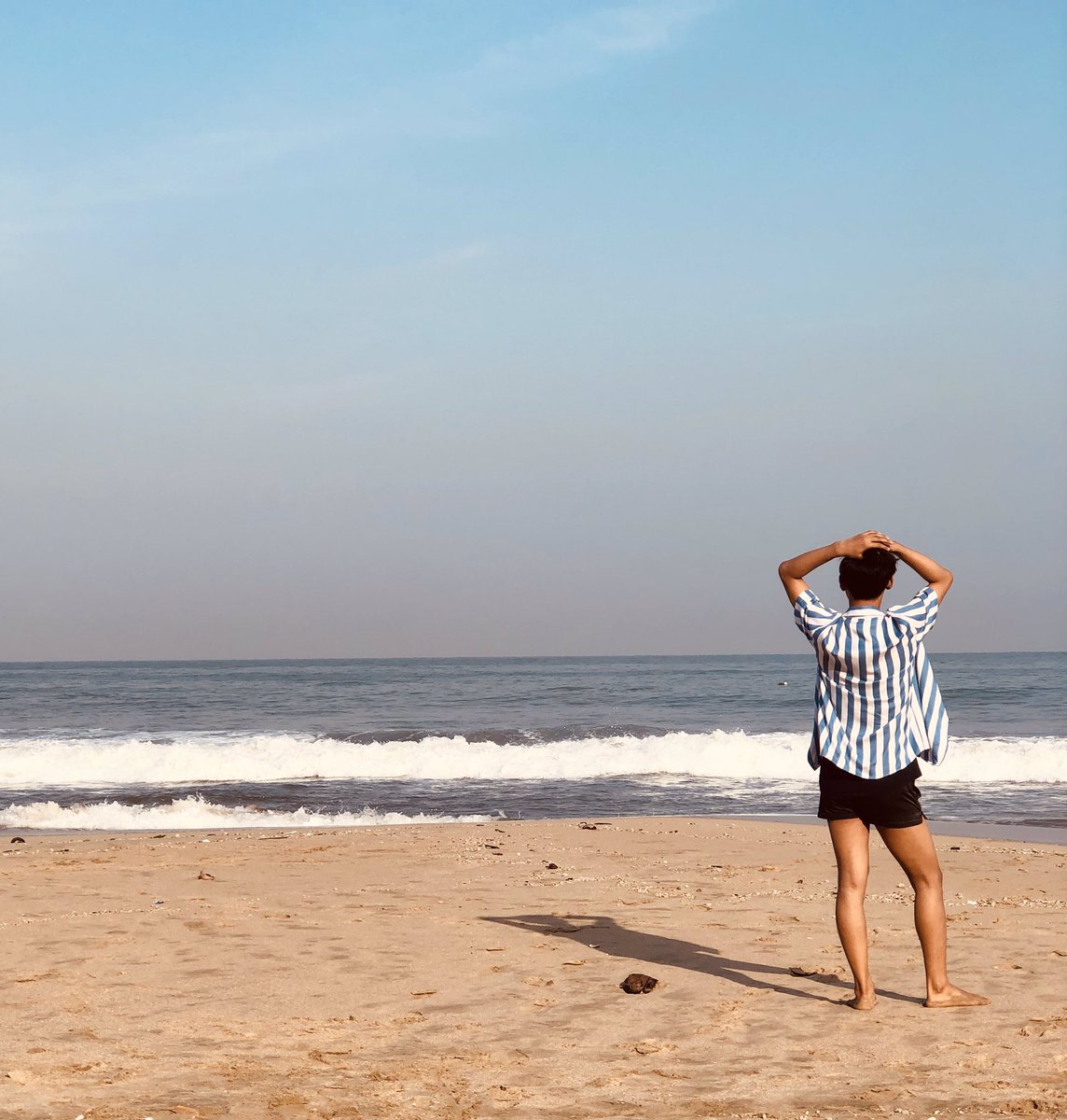 pen kepantai lg walopun gabisa berenang 🫠