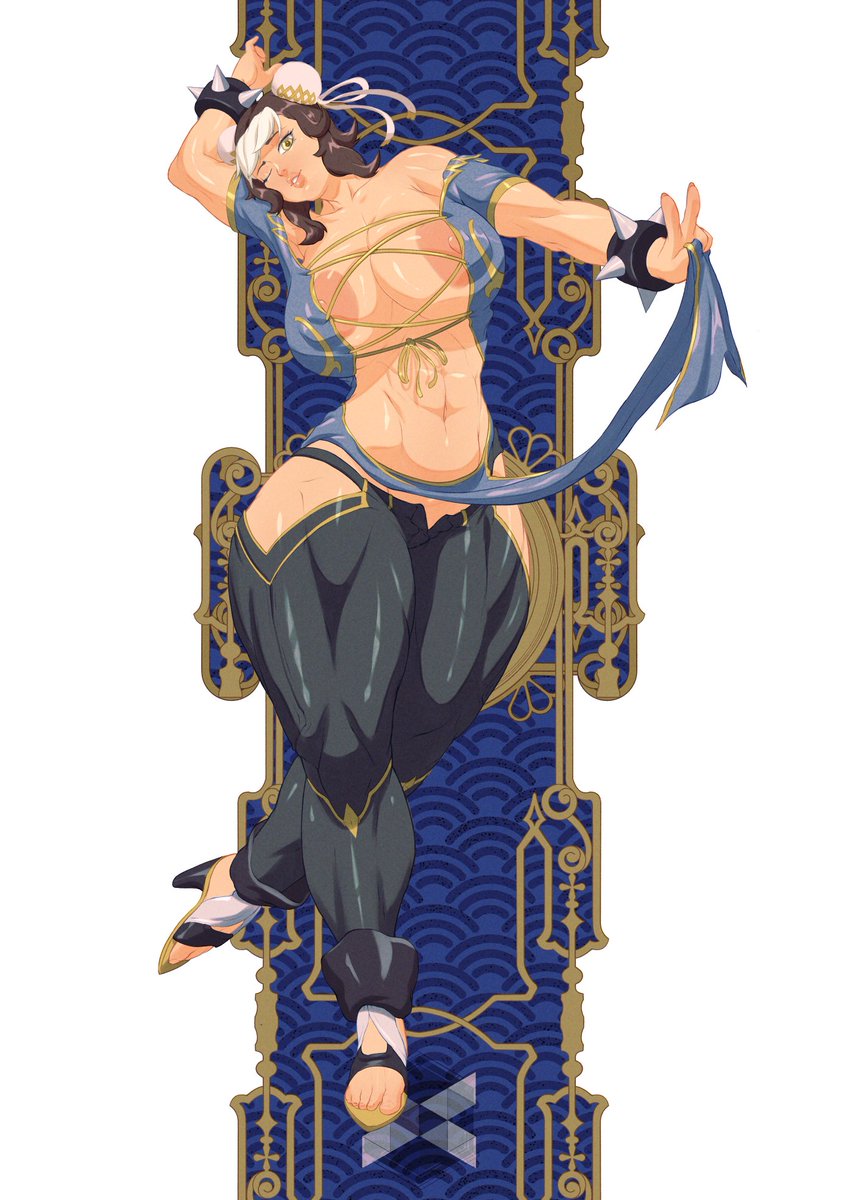 mooni_doc's tweet photo. Fanart Commission [Lineart]
Chun Li &amp; Qiyana Fusion
From: @EndoBeasto https://t.co/WmESs5BiUY