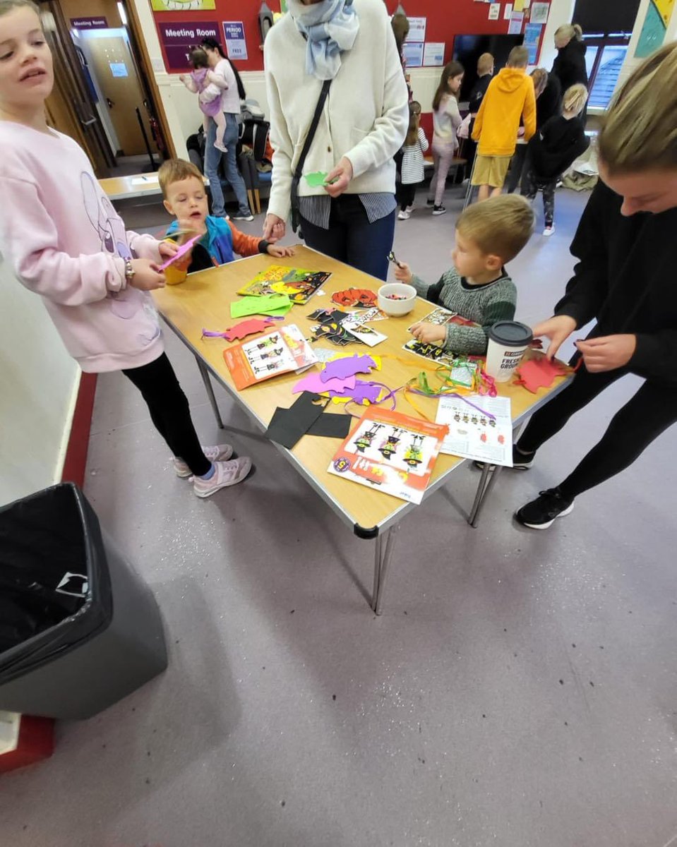 DgcLearning's tweet image. 🕷️👻Halloween  Family Event- ANNAN.🎃 

🧙 Lots of fun this morning at our Halloween arts and crafts. 

🙏 Thank you to everyone who came along and joined in the fun! 💥 
#familylearning
#octoberfun🎃