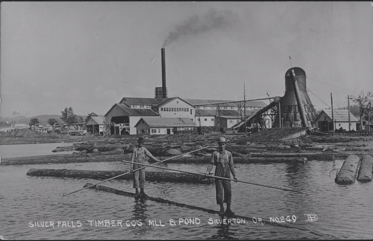 Discover 3,300 recently digitized images from the June Drake photographs collection, which documents the city of Silverton and surrounding areas, Silver Falls State Park (established largely due to Drake’s efforts), the logging industry, and agriculture. 

digitalcollections.ohs.org/org-lot-678-ju…