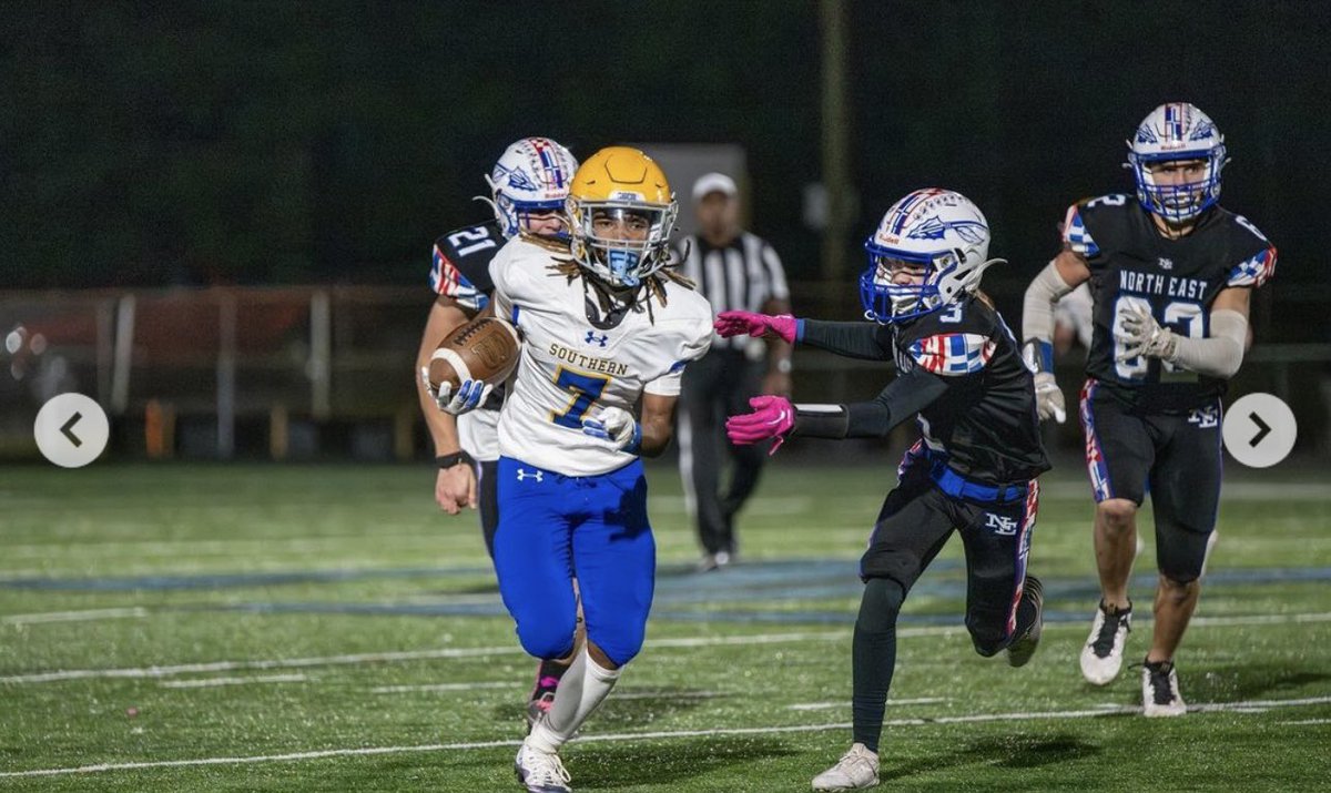 SouthernHighFB's tweet photo. Congratulations to Caleb Contee for receiving Washington Post Anne Arundel County Player of the Week. https://t.co/V3SE1sacDq