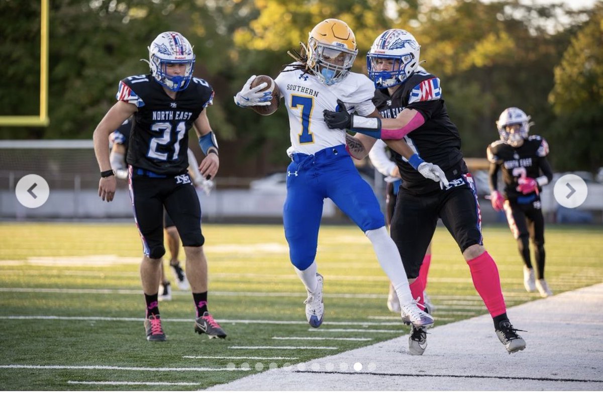 SouthernHighFB's tweet photo. Congratulations to Caleb Contee for receiving Washington Post Anne Arundel County Player of the Week. https://t.co/V3SE1sacDq