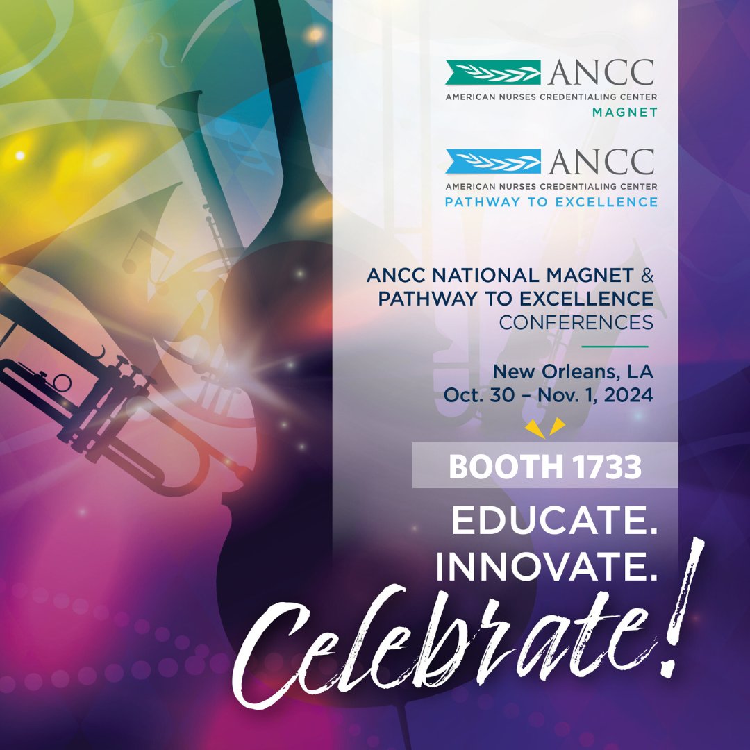 We're only two weeks away from ANCC Magnet and ANCC Pathway! Don't forget to add Booth 1733 to your rounds #MagnetPTECon