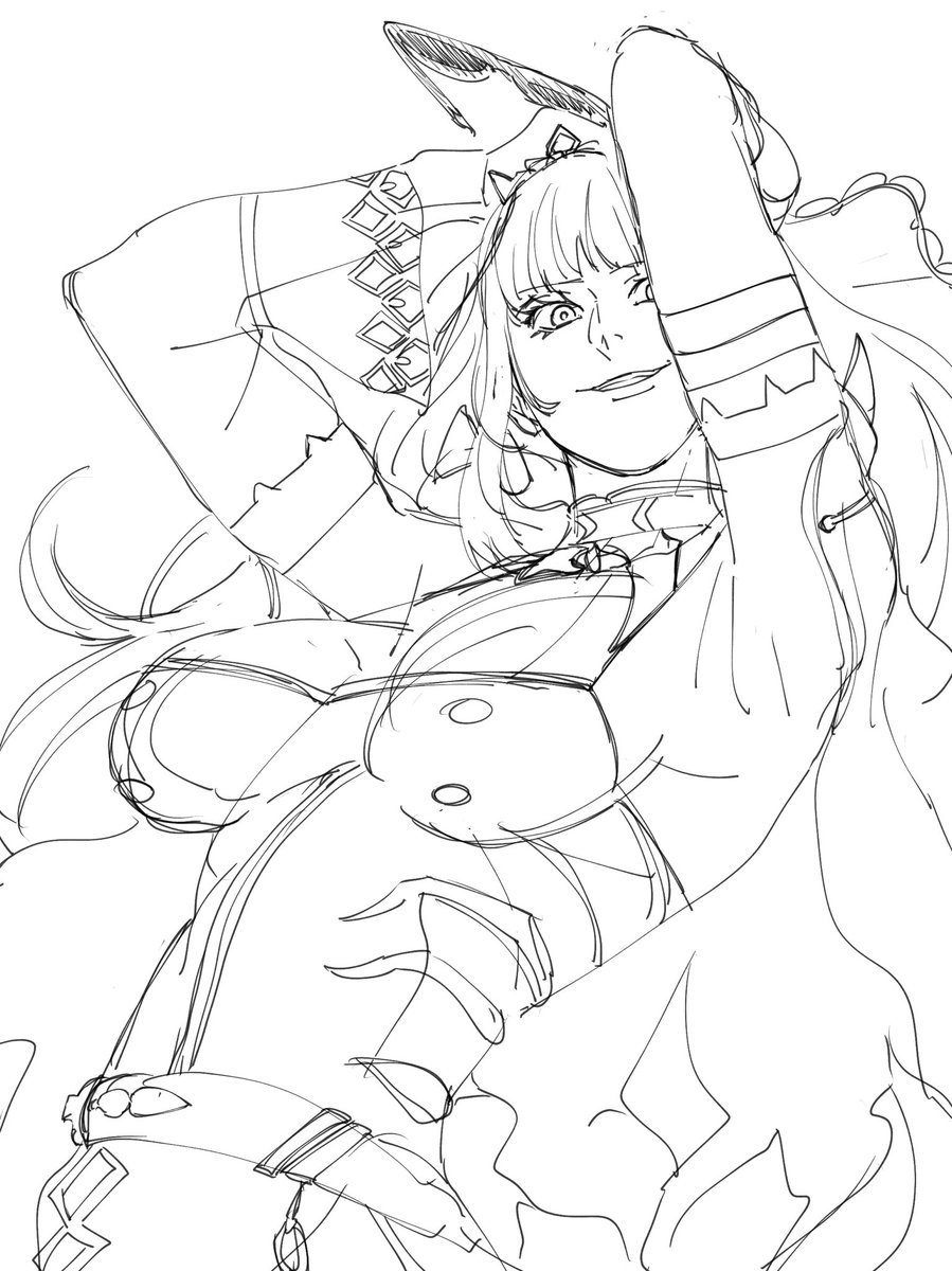 後でちゃんと描こう。 #callillust 