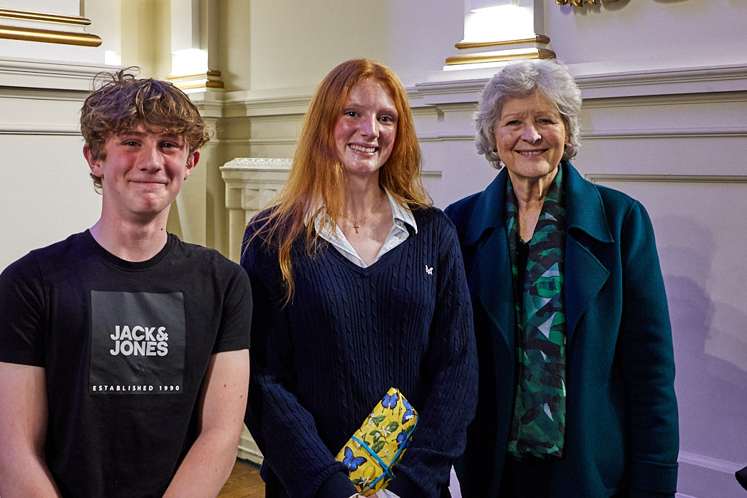 What an exciting evening for winning students from <a href="/stpaulscatholic/">stpaulscatholic</a> &amp; <a href="/NewHallSchool/">New Hall School</a> who were presented with a prize from <a href="/BaronessHollins/">Baroness Hollins</a> President <a href="/CatholicUnionGB/">The Catholic Union of Great Britain</a> at the AGM last night.  They wrote exceptional essays for Catholic Young Writer Award. Well done!