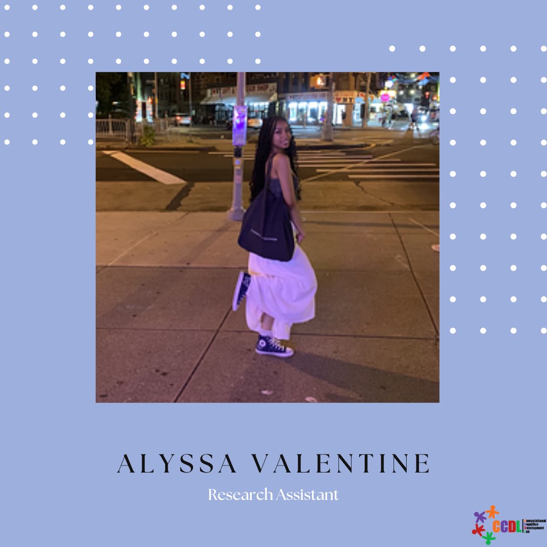 vuccdlab's tweet photo. Today we'll be introducing our newest lab members for the 2024 fall semester! First, meet Alyssa from Cleveland, Ohio. Alyssa has plans to go into educational policy after teaching. She enjoys hiking, trying new restaurants, and volunteering and touring at local museums! https://t.co/66Z4KkZC3J