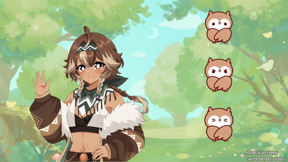 Nascha Noctua is on HIATUS 🪶⚔️【NTVTN】 tweet media