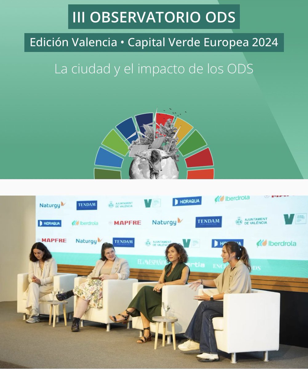 pilargdelapuebla (@pilargpuebla) on Twitter photo Gracias a <a href="/elespanolcom/">EL ESPAÑOL</a> por darnos hoy espacio en su III Observatorio ODS celebrado en Valencia, capital verde europea 2024, para compartir los resultados de Devolver al Mar lo que es del Mar junto con la oceanógrafa Iranzu Ganuza y la bióloga marina Irene Gonzalo. Gracias a <a href="/elespanolcom/">EL ESPAÑOL</a> por darnos hoy espacio en su III Observatorio ODS celebrado en Valencia, capital verde europea 2024, para compartir los resultados de Devolver al Mar lo que es del Mar junto con la oceanógrafa Iranzu Ganuza y la bióloga marina Irene Gonzalo.