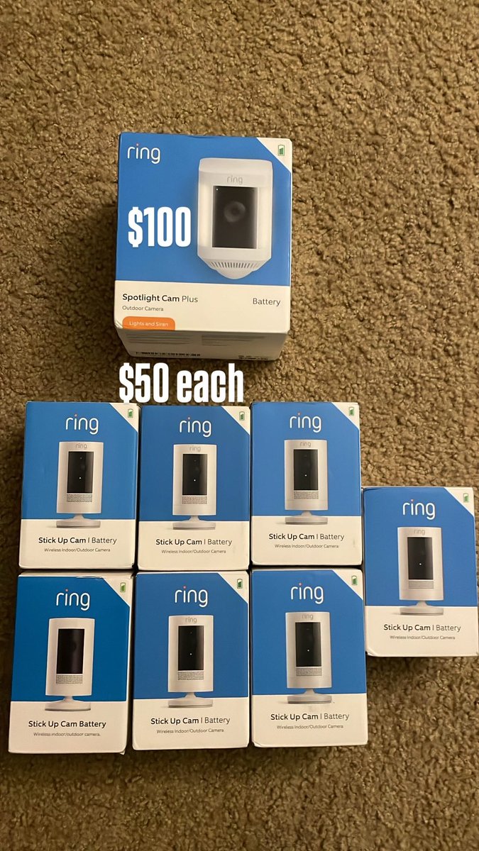 rell92_'s tweet photo. GAP hoodies Ring cameras AirPods TVs all for sale https://t.co/kbnI9ngVAr