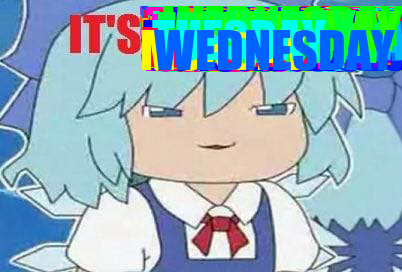 It's Wednesday