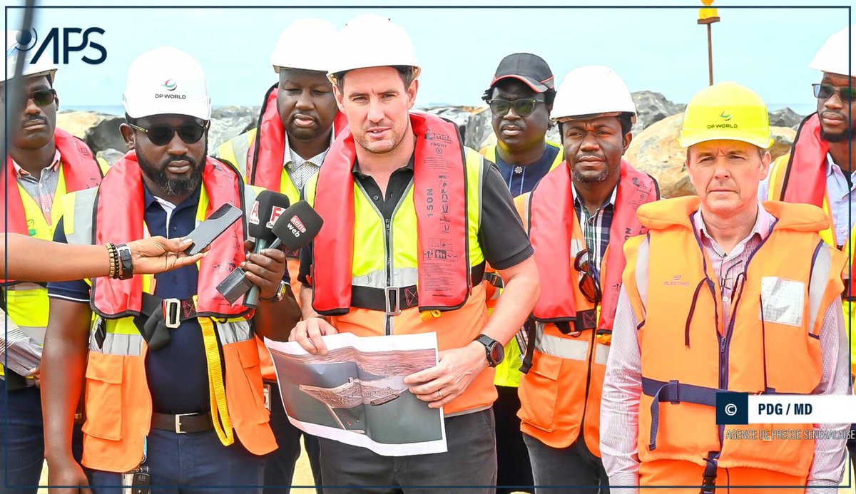 appa_senegal's tweet photo. SENEGAL-INFRASTRUCTURES / DP World dévoile les premiers ouvrages du port de Ndayane
https://t.co/HANBxeWRr8
#maritime #appas #appasenegal #dakar #senegal #kebetu #ports #ndayane @momarmadafall https://t.co/AwIcEi4Dpu