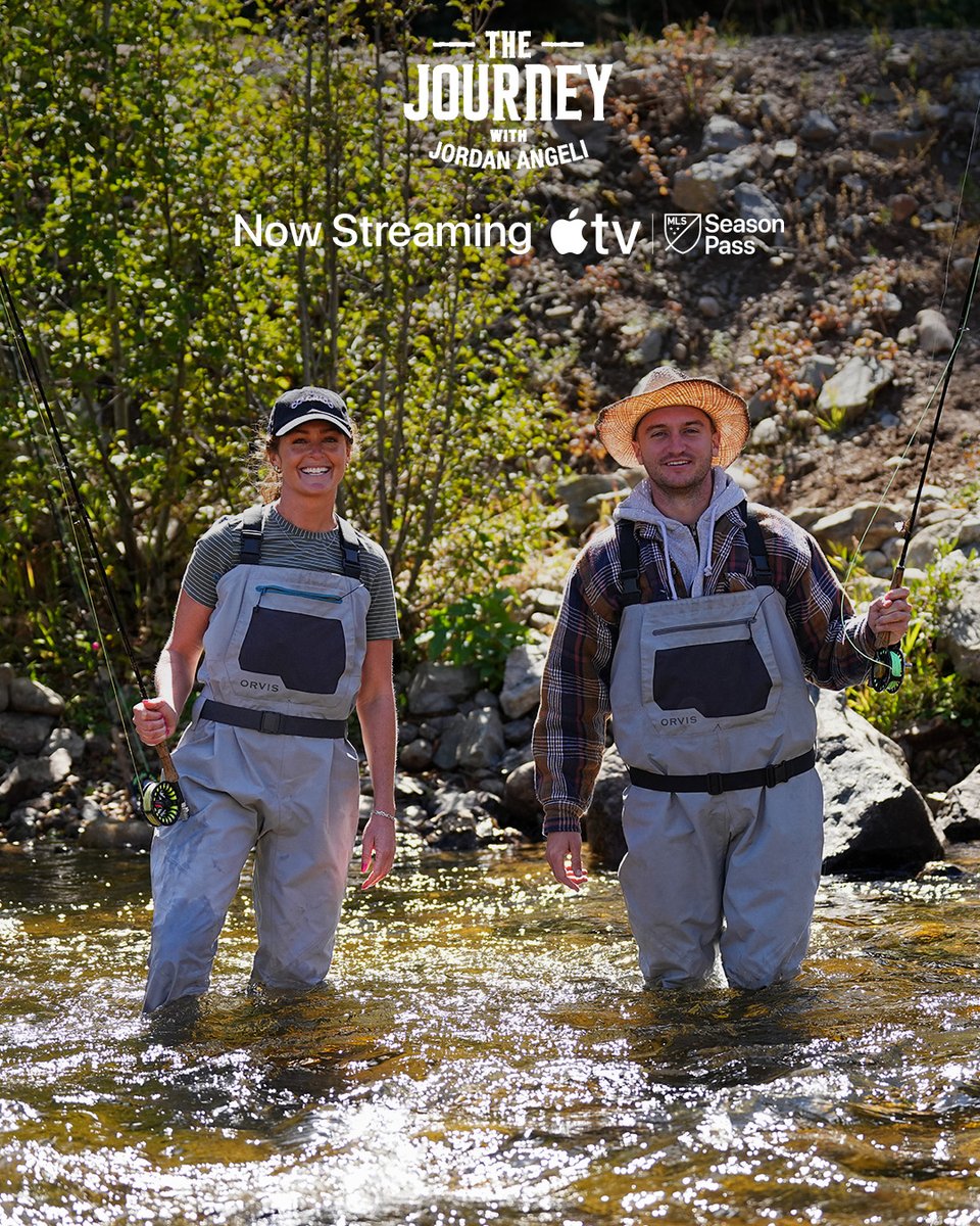 Reel in a day of fly fishing in the mountains with <a href="/DjoMihailovic/">Djordje Mihailovic</a> in the all-new episode of The Journey with <a href="/jordangeli/">Jordan Angeli</a> 🎣 

Now streaming on #MLSSeasonPass on <a href="/AppleTV/">Apple TV</a> » apple.co/3BVSGRw

#Rapids96