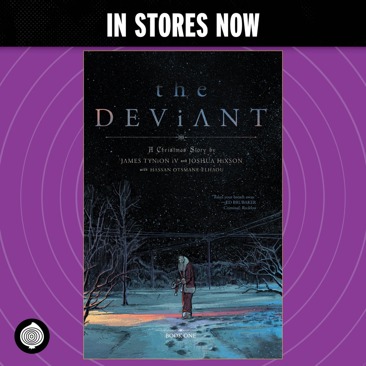 Tiny Onion (@readtinyonion) on Twitter photo OUT NOW! THE DEVIANT VOL. 1
As snow falls over Milwaukee in 1972, a blood-stained Santa Claus commits atrocities against young men. 50 years later, a troubled young writer interviews this "Deviant Killer," who still claims innocence.
<a href="/ImageComics/">Image Comics</a> <a href="/JamesTheFourth/">James Tynion IV</a>
#TheDeviant OUT NOW! THE DEVIANT VOL. 1
As snow falls over Milwaukee in 1972, a blood-stained Santa Claus commits atrocities against young men. 50 years later, a troubled young writer interviews this "Deviant Killer," who still claims innocence.
<a href="/ImageComics/">Image Comics</a> <a href="/JamesTheFourth/">James Tynion IV</a>
#TheDeviant