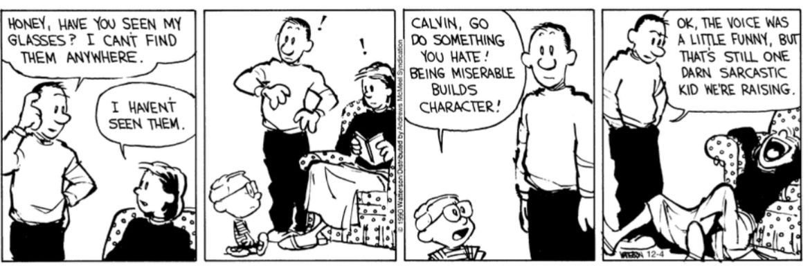 This one always got me 🤣 #CalvinandHobbes