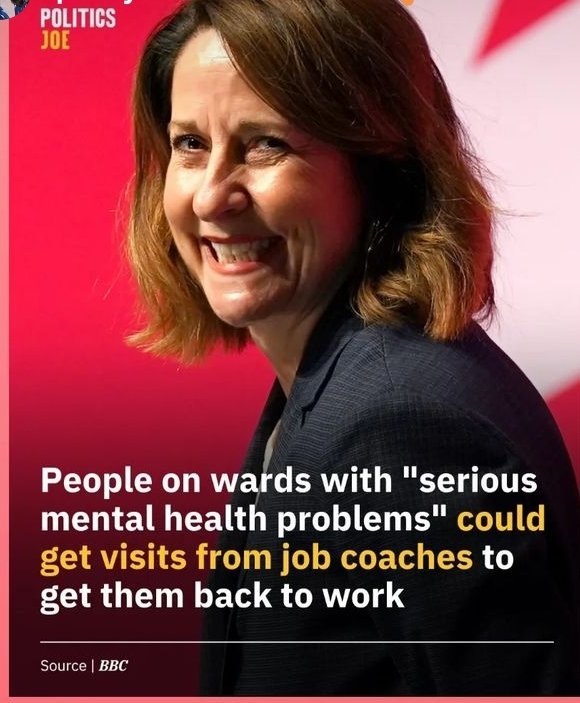 And this just goes to show how little the government actually understands 'serious mental health problems' or what a mental health ward is actually like..... This is actually so condescending 🤦🏻‍♀️❌