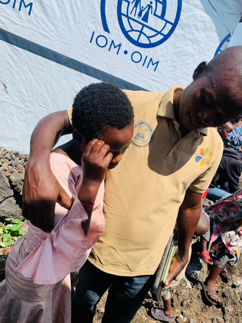 AcdkDrc's tweet photo. @ArukahNetwork Detraumatization of ENA (Unaccompanied Children) in the DGDA IDP site in Mugunga/Goma on 10/10 for International Mental Illness Day. https://t.co/CXfH48JlEy