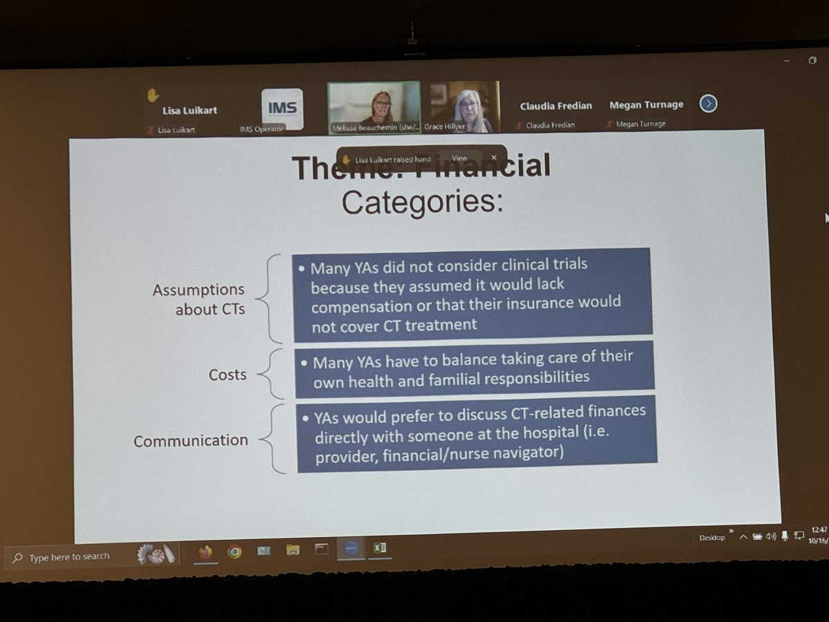 kgunturuMD's tweet image. Incredible collaborative work by patient advocates to increase engagement of AYA in clinical trials @SWOG #SWOGONC @ARosen380 @marklewismd