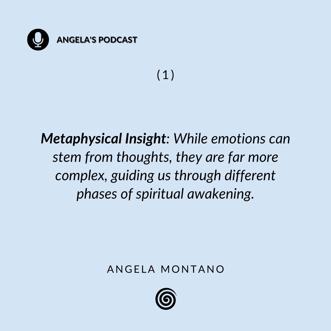 Angelacmontano's tweet image. This week, we explored how emotions are integral to our spiritual journey. 💙 Have a Wonderfull Weekend! 🌊

#SpiritualSummary #EmotionalWisdom #VulnerabilityIsStrength #SpiritualAwakening #MindfulLiving #EmbraceGrowth #EmotionalFreedom #WeeklyReflection #SoulAlignment