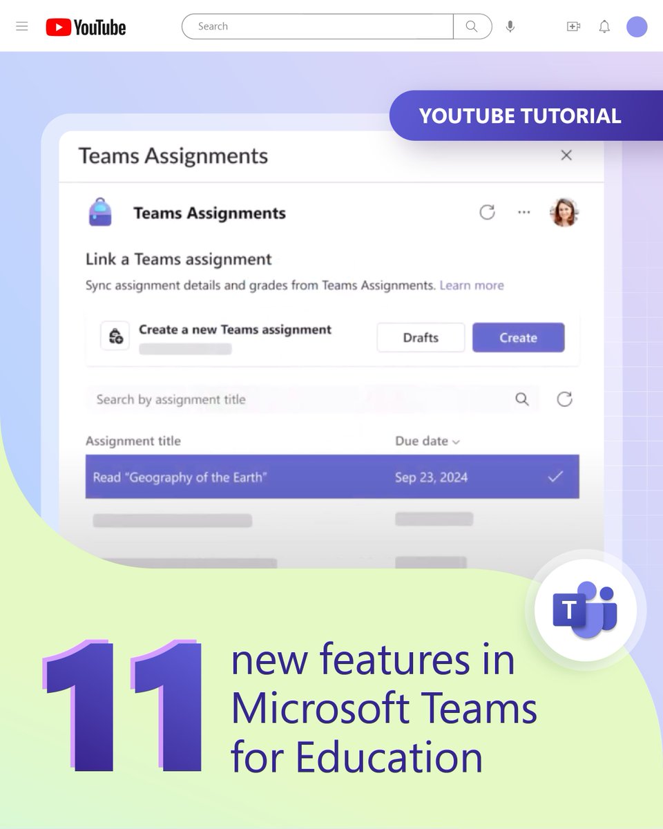 Microsoft Education (@microsoftedu) on Twitter photo There are 11 new reasons to love using <a href="/MicrosoftTeams/">Microsoft Teams</a> for Education in the classroom!
And you can catch up on all of them in this free demo: msft.it/6010mA7TG
#MicrosoftEDU #AI There are 11 new reasons to love using <a href="/MicrosoftTeams/">Microsoft Teams</a> for Education in the classroom!
And you can catch up on all of them in this free demo: msft.it/6010mA7TG
#MicrosoftEDU #AI