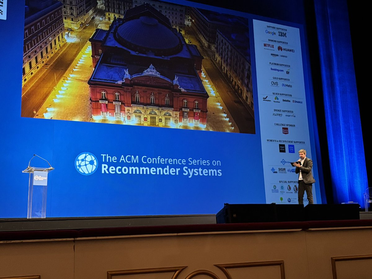 Danilo Danese (@danilo_danese) on Twitter photo The <a href="/ACMRecSys/">ACM RecSys</a> Session about Graph Learning has just started! Hosted by the one and only <a href="/sciueferrara/">Antonio Ferrara</a> The <a href="/ACMRecSys/">ACM RecSys</a> Session about Graph Learning has just started! Hosted by the one and only <a href="/sciueferrara/">Antonio Ferrara</a>
