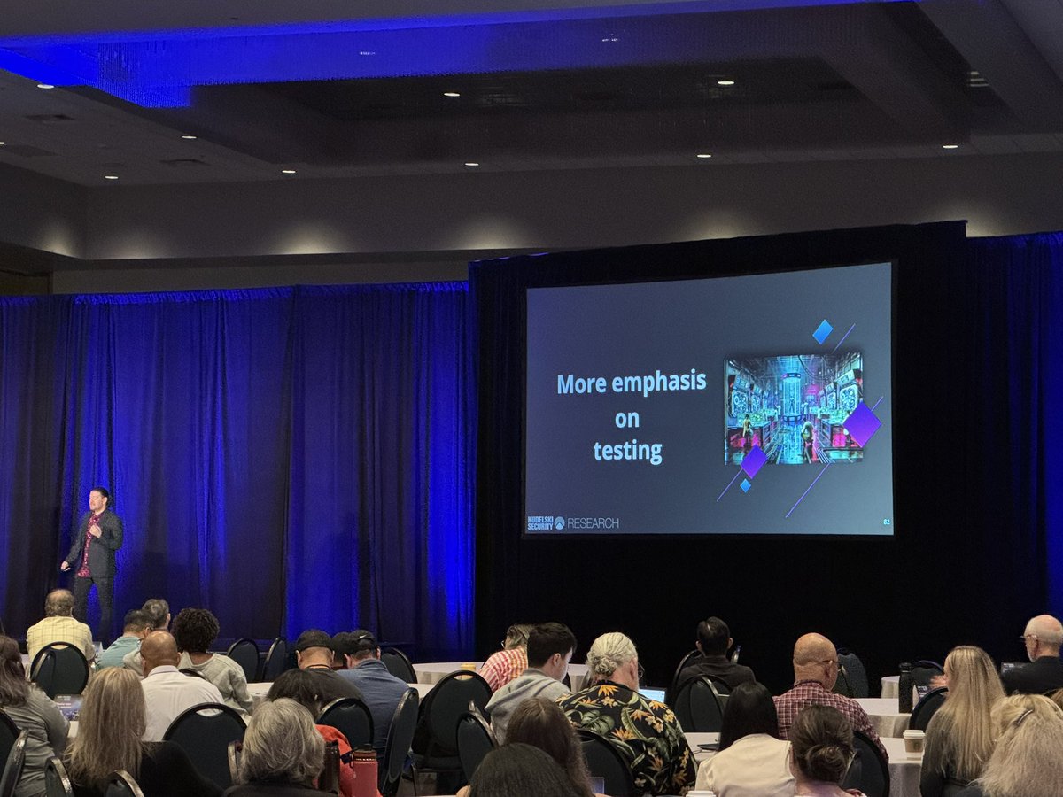 Bugman31's tweet photo. “As #GenAI becomes more popular, Testing becomes even more important “

#AgileDevopsEasr https://t.co/MrEA9YmpWm