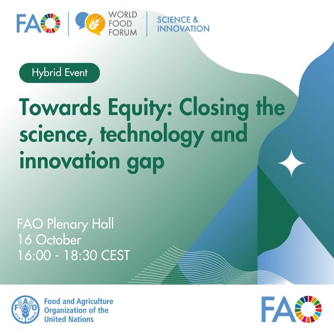Cirad's tweet photo. #SIF2024 | 💬Don't miss the session "Anticipating agrifood system transformation: harnessing emerging technologies and innovations for shaping a sustainable and inclusive future today", with  #CIRAD's Selim Louafi.

🕡 18:00-18:30 CEST
📺Live stream 👉 https://t.co/YMhPQCdsg3 https://t.co/wtvaxc7liE
