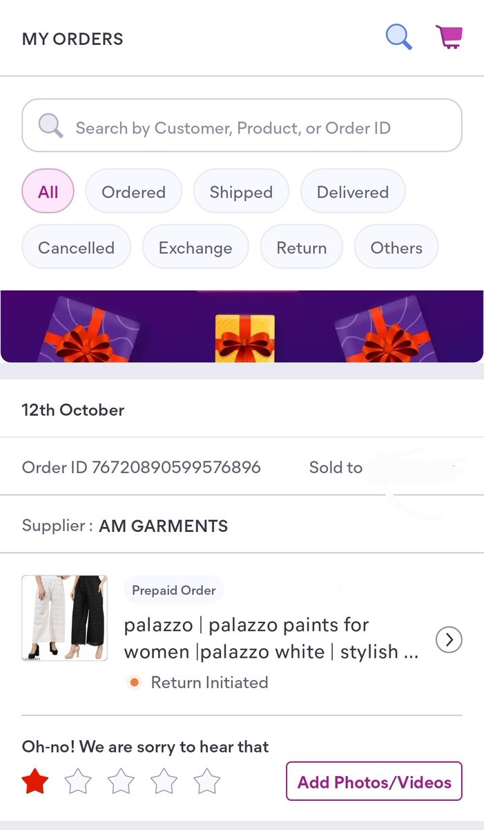 Aloo_Bhaloo's tweet photo. #meesho doesn't have and control on shipped products and quality control. And then they term true incidents as false claims. Today I got my parcel with completely different used and dirty clothes from what I ordered. You guys seriously need to look into your products. https://t.co/I1UeLwEpuX