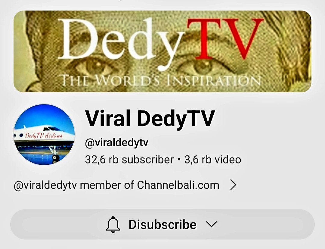 DedyTV911's tweet photo. 3600 video #DedyTV dibuat #TUHAN berhasil #viral. Amin https://t.co/TJnMoZKBYH
