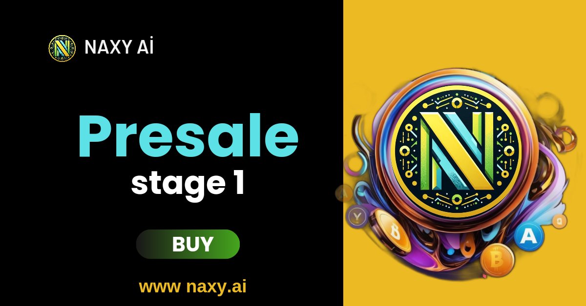 🚀 Naxy Presale Round 1 Starts Soon! 🚀

Be part of the future of blockchain technology with Naxy! Presale Round 1 kicks off on 20th October at 13:00 UTC.

🔗 Buy Now: (naxy.ai)
💰 Hardcap: $100,000  
💵 Price: $0.003 per NAXY  
🔗 Minimum Buy: $10  
🔗 Maximum