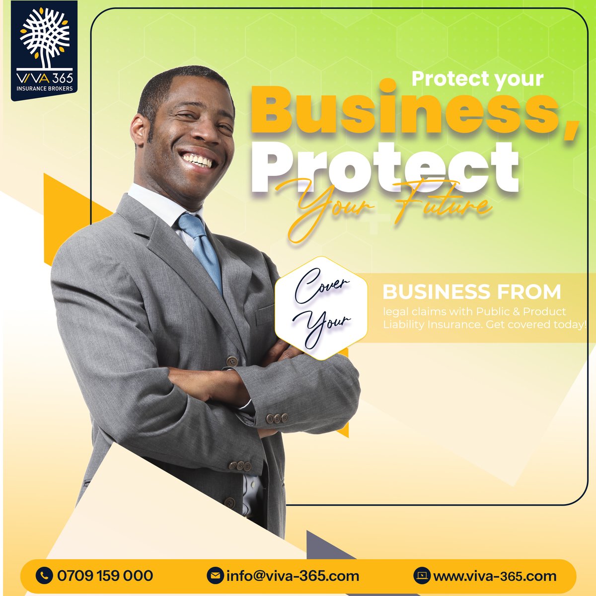 viva_365's tweet image. Protect your business from legal claims with Public &amp;amp; Product Liability Insurance. Get covered today!

For more information, contact us through 0709 159 000

#productliabilityinsurance