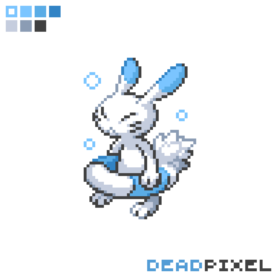 DeadPixels_Art's tweet photo. Drew the leaked Pokémon beta water starter / Mudkip in a Gen 3 style, love this little guy #pokemon #gamefreak #pokemonleaks #warabbit #pixelart #ドット絵 https://t.co/Cr5gvXuVeZ