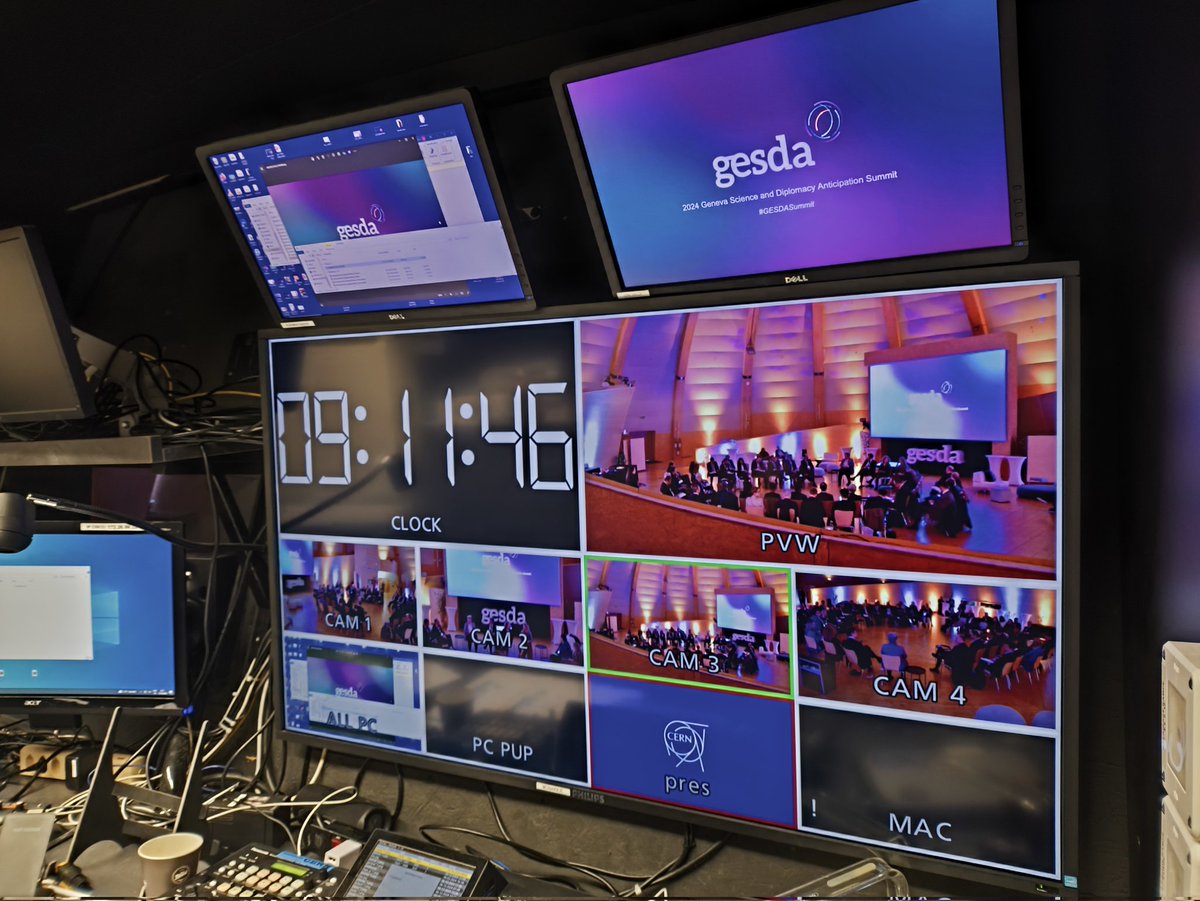 Esthercapp's tweet photo. "Do your magic"🧙🏼‍♀️

My second #GESDASummit leading Digital Communications - or "doing my magic", as a Former UN colleague used to say. 

👀 Behind the scenes pictures, including of the press conference with @ignaziocassis Peter Brabeck @EnricoLetta Henrietta Fore @sandrogiuliani4 https://t.co/Y3yrlw2Vb1