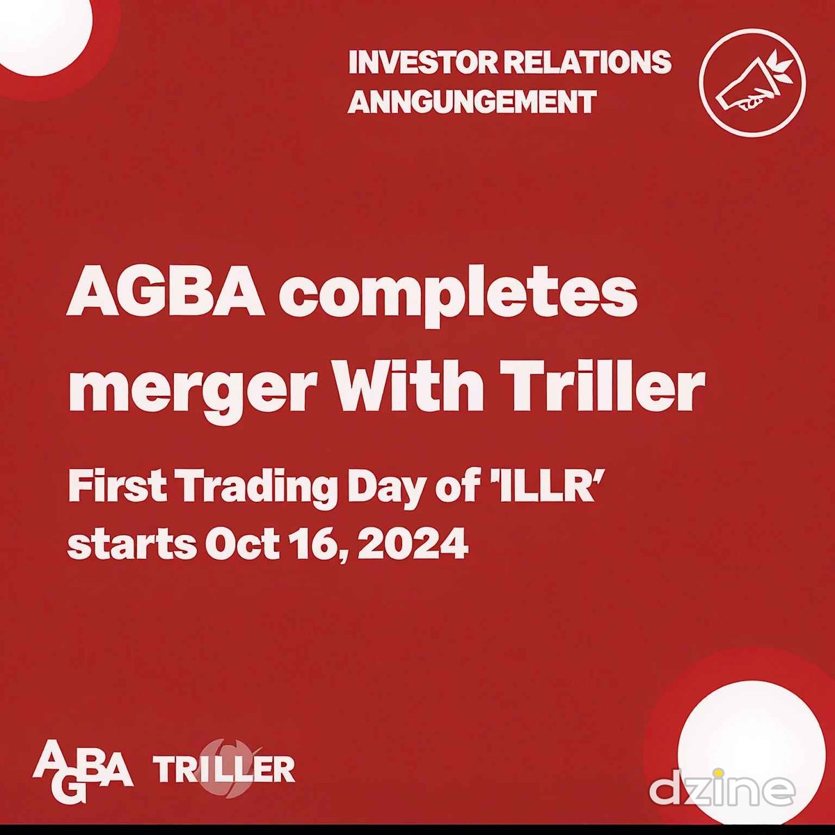 Ray_Trading73's tweet photo. 👉 https://t.co/185ERM2QEx
$ILLR Completes Mega Merger with @triller

$RDAR $ADCH @jctb1 $NTES $TCOM $TME $BEKE $LI $ZTO $EDU $YUMC $HTHT $YMM $BZ $XPEV $VIPS $BILI $TAL $MNSO $ZK $LOT $IQ $ATHM $MLCO $QFIN $FUTU $HCM $AMTD $SIMO $ZKH https://t.co/cIvUnyliui