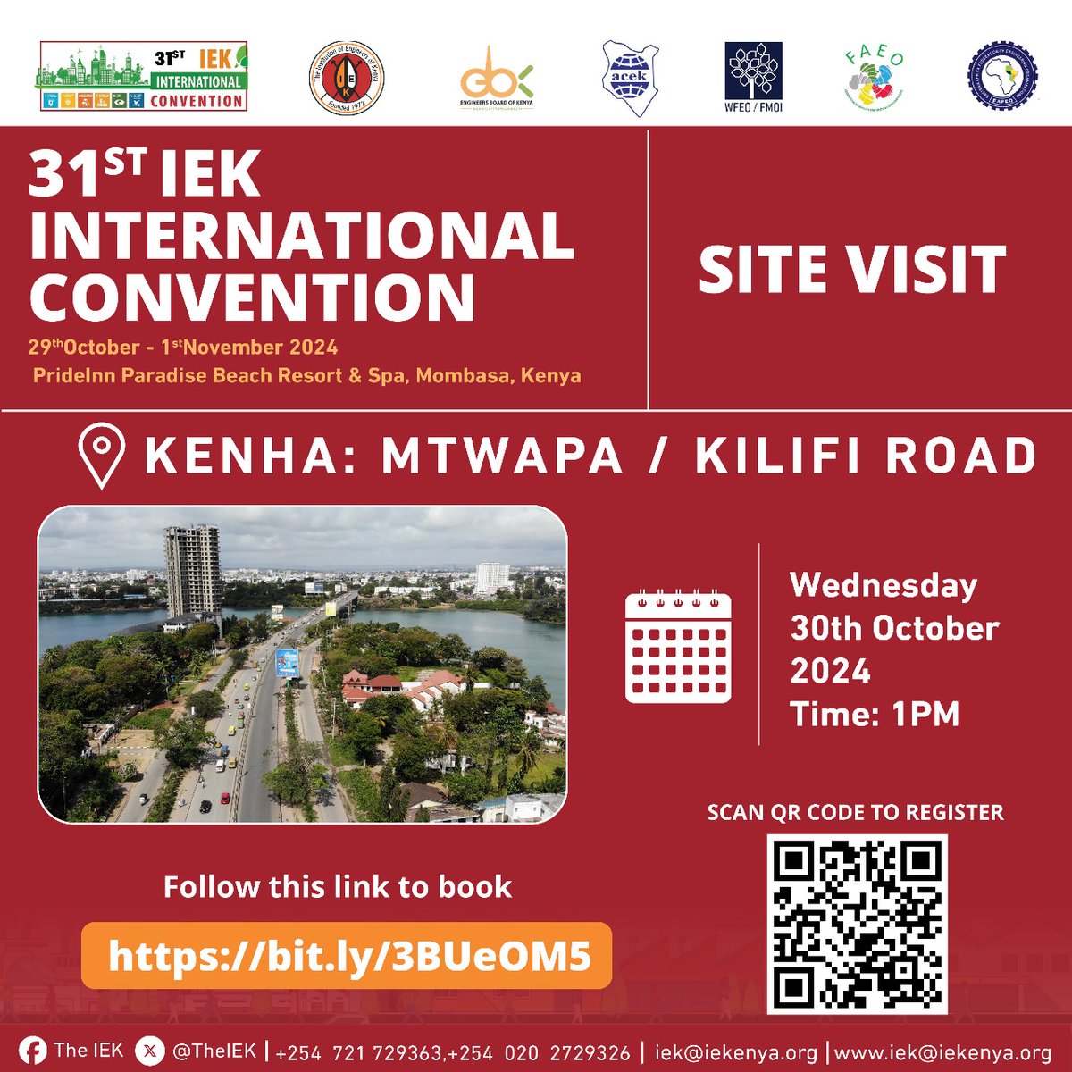 RigChiq's tweet photo. There's going to be various site visits to projects and industrial,what a way to experience &amp; discover the engineering behind some infrastructure projects, network with top professionals in the industry .
#Register 
#Attend 
#31stIEKConvention 
https://t.co/QhQdP5FbuQ
#WeareIEK https://t.co/5g1GTgConS