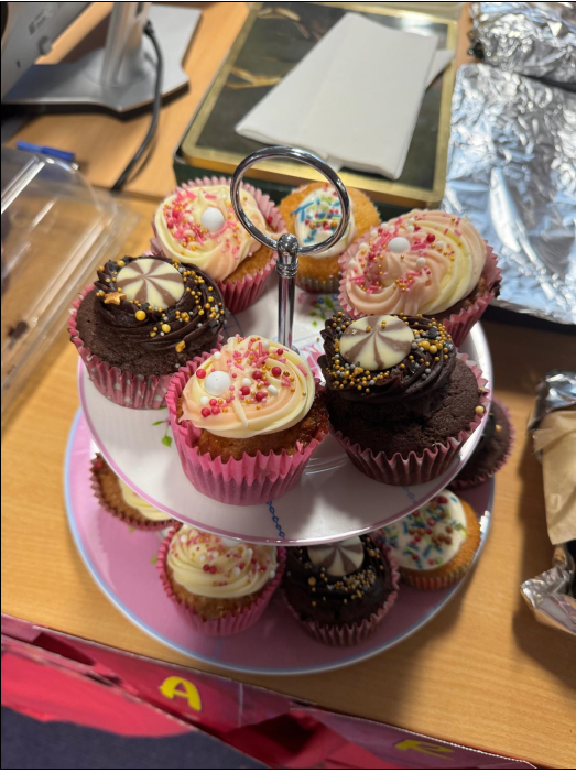 Our clinical research team have held a "Wear It Pink" day today for #BreastCancerNow. Organised by our very own Julie Walker (third picture in). We have had an array of baked goods for sale and a 'guess the weight of the cake' competition. We have already raised £140 so far!