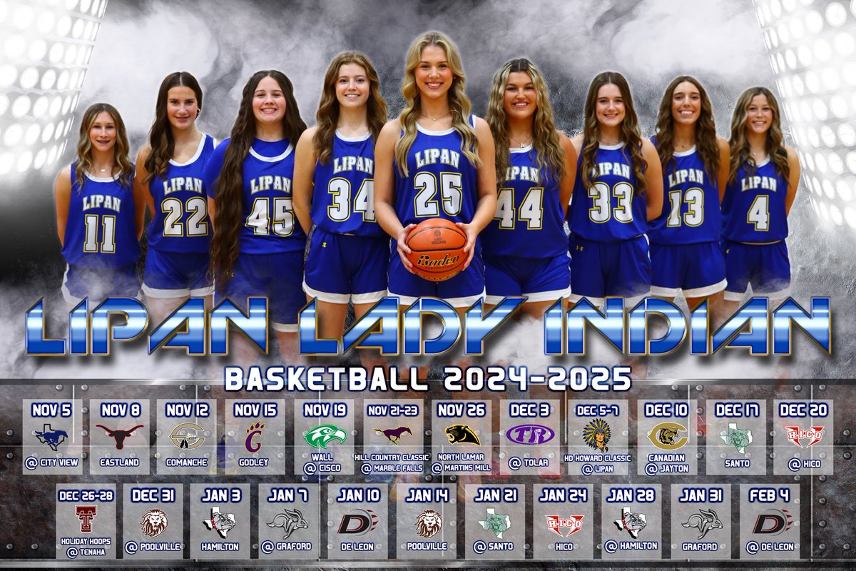 Lipan Lady Indian Basketball tweet media
