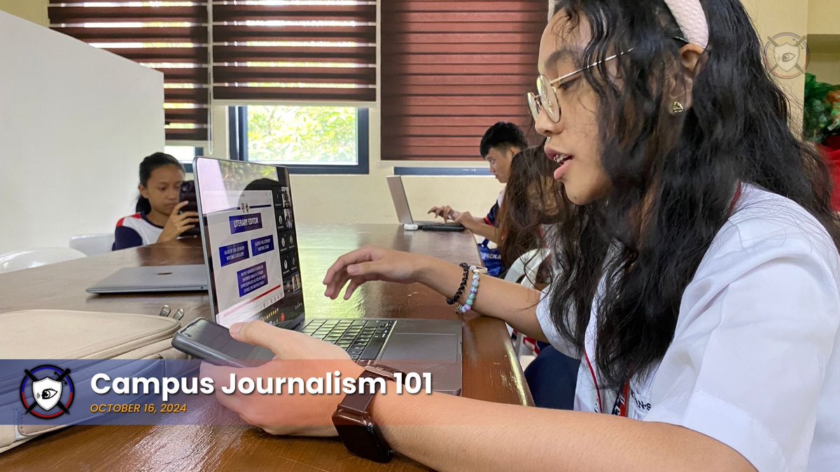 LSHSTheTemplar's tweet photo. ...vital aspects of campus journalism.

#Journalism101
#TheTemplar

(4/5) https://t.co/K3gzLRgB6W