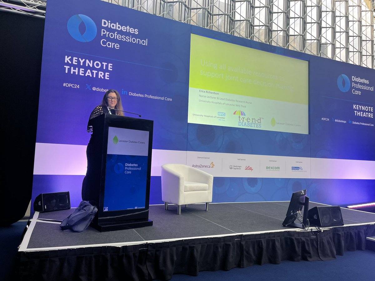 Currently in the #DPC24 Keynote Theatre, Lecturer and Module Lead <a href="/EricaRi11822366/">Erica Richardson</a> is speaking on ‘Using all available resources to support shared care decision making’🗣️