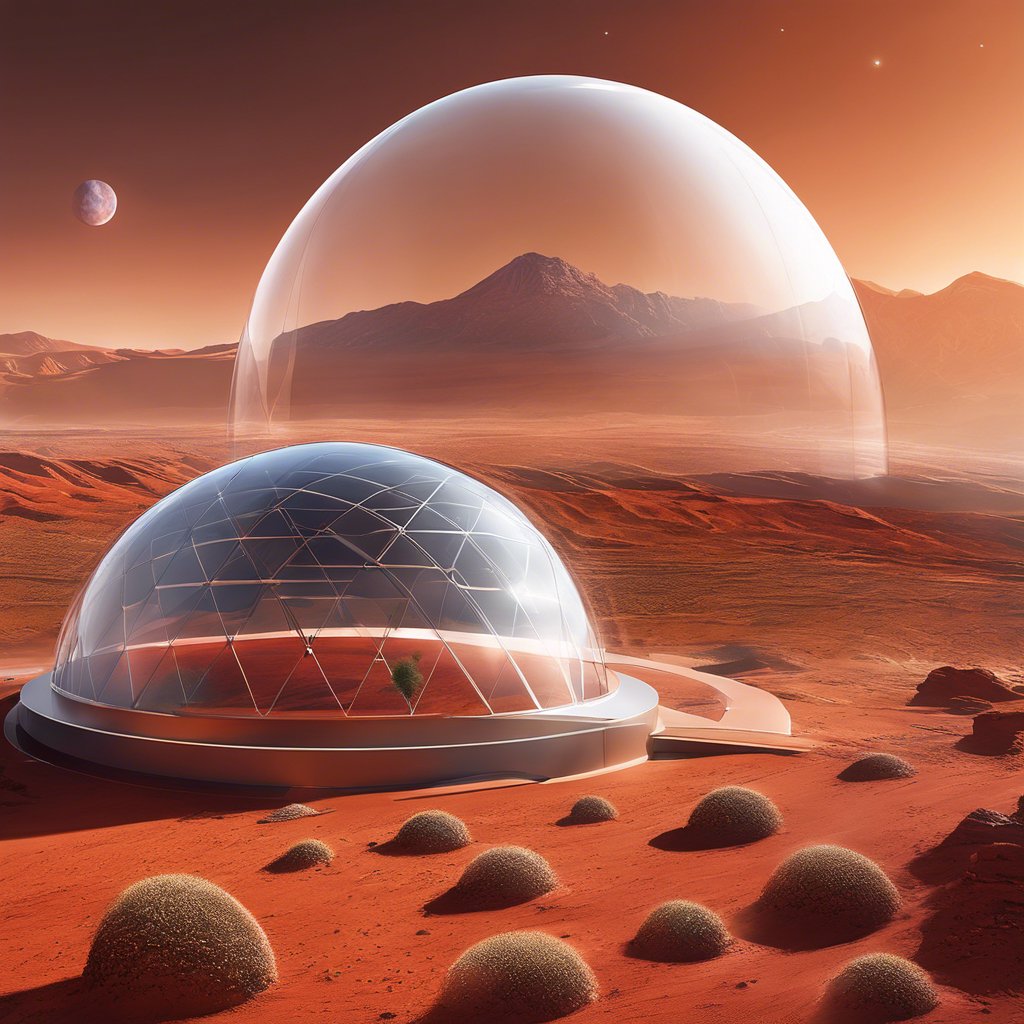 setebrazil's tweet photo. I’ve been thinking about how we could make Mars more livable. What if we create mini atmospheric domes, maybe around 5x5 or 10x10 meters? https://t.co/h1ivHldobb
