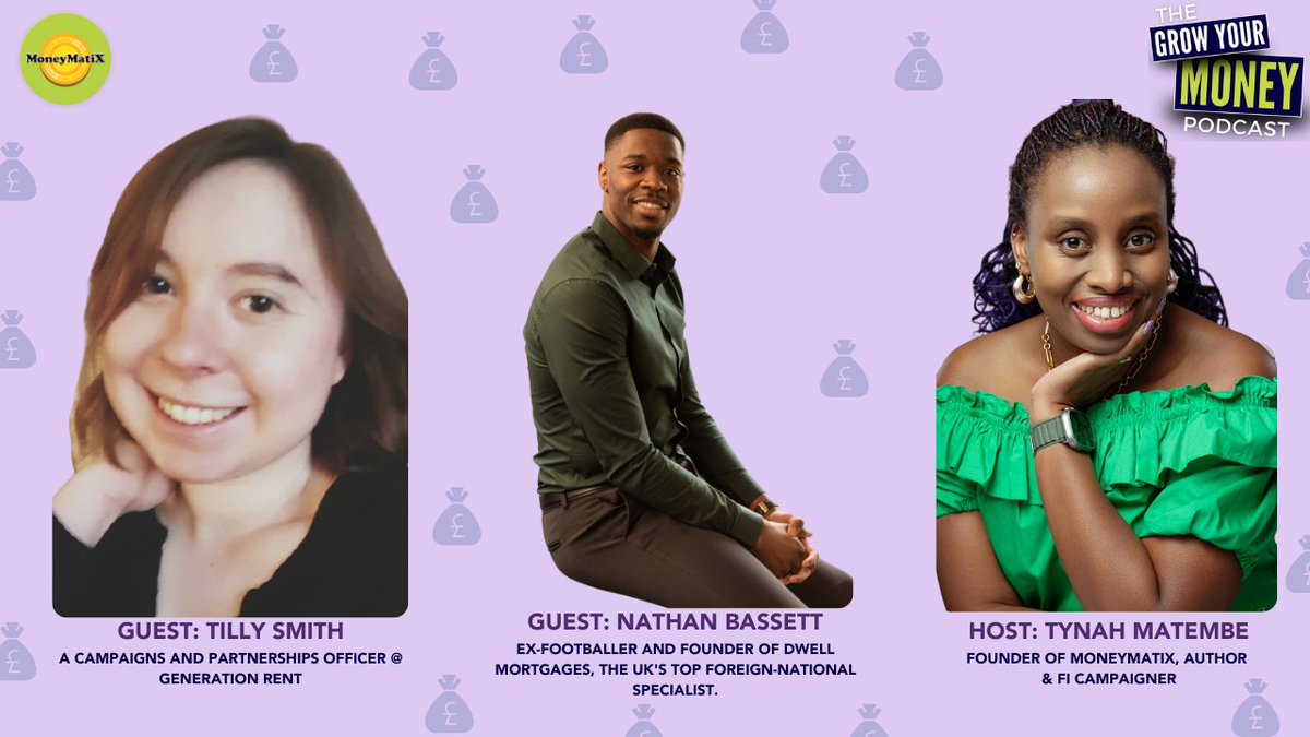 MoneyMatiX (@moneymatix) on Twitter photo New Episode! <a href="/tynahma/">Tynah Matembe</a> dives into the challenges migrants face when securing housing in the UK. She’s joined by <a href="/TillySmith_1/">Tilly</a> from Generation Rent and <a href="/NateBlissett/">Nathan Blissett</a> from Dwell Mortgages to discuss racism in rentals and mortgage advice for migrants. Link:
youtu.be/FQRuZwQ8874?si… New Episode! <a href="/tynahma/">Tynah Matembe</a> dives into the challenges migrants face when securing housing in the UK. She’s joined by <a href="/TillySmith_1/">Tilly</a> from Generation Rent and <a href="/NateBlissett/">Nathan Blissett</a> from Dwell Mortgages to discuss racism in rentals and mortgage advice for migrants. Link:
youtu.be/FQRuZwQ8874?si…