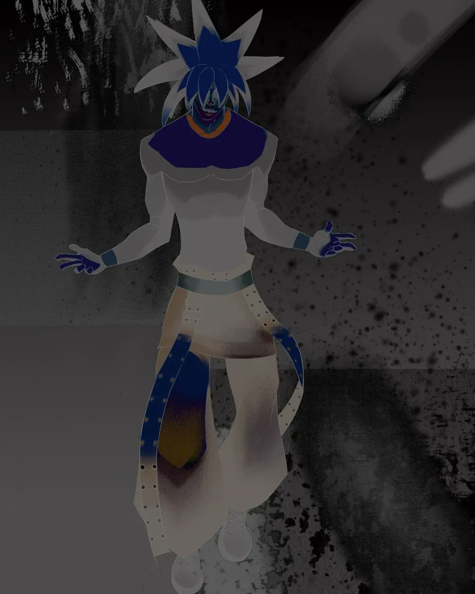 LashTemi91377's tweet photo. First character in the Riff rebellion collection. Lock in, it's about to get loud🦇
#traprock #digitalart #babyoil https://t.co/uGRQGvMAQC
