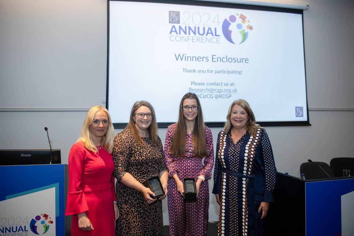 Royal College of General Practitioners (@rcgp) on Twitter photo Congratulations to the winners of the joint RCGP and NIHR RDN awards, celebrating First5 GPs and practices for research excellence! 🎉 Dr. Sophie Reiter & St. John's Medical Centre, your contributions to research are invaluable! 👏 <a href="/NIHRresearch/">National Institute for Health and Care Research</a>
rcgp.org.uk/blog/research-… Congratulations to the winners of the joint RCGP and NIHR RDN awards, celebrating First5 GPs and practices for research excellence! 🎉 Dr. Sophie Reiter & St. John's Medical Centre, your contributions to research are invaluable! 👏 <a href="/NIHRresearch/">National Institute for Health and Care Research</a>
rcgp.org.uk/blog/research-…