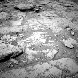 MarsMissionImgs's tweet photo. #CuriosityRover image taken on #Sol3651 at 1:46:48.561 PM with #Navcam #Mars #NASA #Space https://t.co/8hTRQBKbOZ