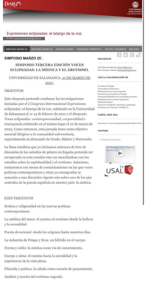 Voces Eclipsadas. tweet media