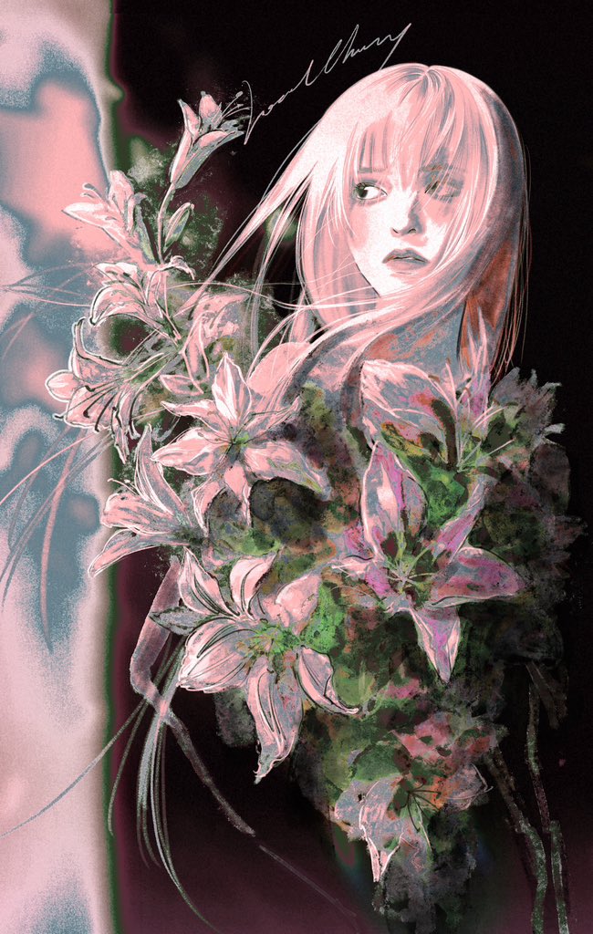 2024 LILY Birthday Fanart Project By CN Fans ——“An Ode For ToMorrow”

No.2

AEDT Oct.17 1：00
KST Oct.16 23：00

"All my flowers grew back as thorns,  
and I was lost in your current like a priceless wine. "

#LILY #LILYM #릴리 #릴리의버블모험
#AN_ODE_FOR_TOMORROW
#NMIXX #엔믹스