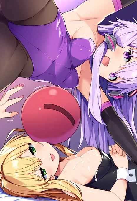 AIくんにもち絵を元にバニーゆかりさんとバニーマキさんにちんぐり返しにされてから、ちんちんをじーっと見つめられるだけで射精してしまう雑魚マゾ冒険者のえっち絵を描いてもらおうとしたら何か凄いのが出てきて笑っちゃったやつ 