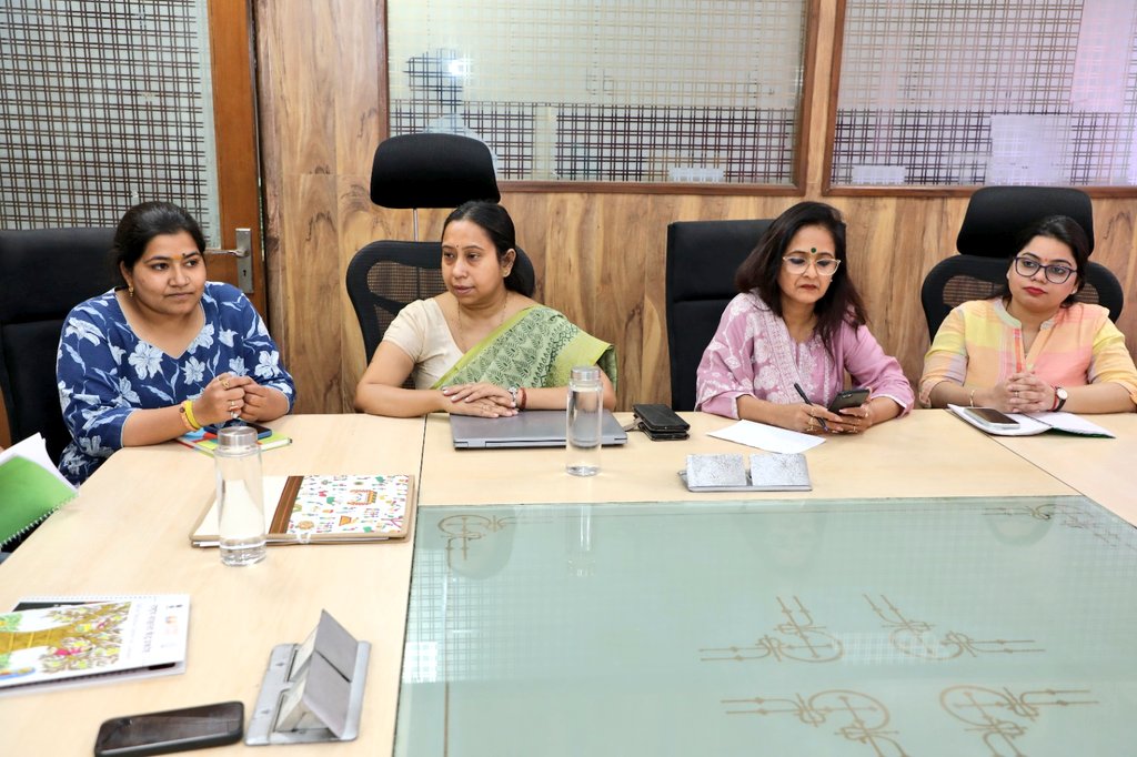 NCTE_Official's tweet photo. Professor Pankaj Arora, Chairperson NCTE chaired a Discussion Meeting with the primary objective of deliberating over
the role of Teacher Education Institutions (#TEIs) for effective implementation of #ULLAS, organised by Cell for National Centre for Literacy today at CIET NCERT. https://t.co/KRS3Mqgzx9