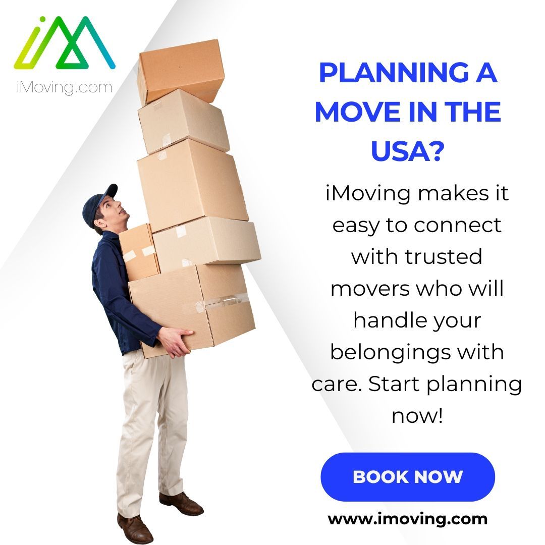 iMoving_Inc's tweet image. Planning a move in the USA?

iMoving makes it easy to connect with trusted movers who will handle your belongings with care. Start planning your move today! 
#iMoving #MovingMadeEasy #TrustedMovers

Book here: imoving.com