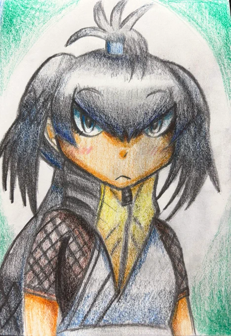 ハシビロコウちゃんEX描いてみました! #けものフレンズ #けものフレンズ3 