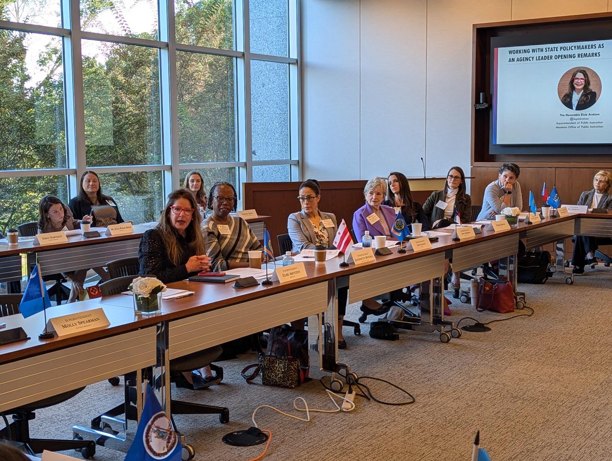 The Hunt Institute (@hunt_institute) on Twitter photo Up next, <a href="/SuptArntzen/">Elsie Arntzen</a> kicks us off for our session, Working with State Policymakers as an Agency Leader. This panel features former NC Governor Bev Perdue <a href="/PerdueStrategy/">Bev Perdue</a> and former Superintendents <a href="/Molly_Spearman/">Molly Spearman</a> and Dr. Christina Grant <a href="/CGrantServes/">Dr. Christina Grant</a>! #WomensSELR Up next, <a href="/SuptArntzen/">Elsie Arntzen</a> kicks us off for our session, Working with State Policymakers as an Agency Leader. This panel features former NC Governor Bev Perdue <a href="/PerdueStrategy/">Bev Perdue</a> and former Superintendents <a href="/Molly_Spearman/">Molly Spearman</a> and Dr. Christina Grant <a href="/CGrantServes/">Dr. Christina Grant</a>! #WomensSELR